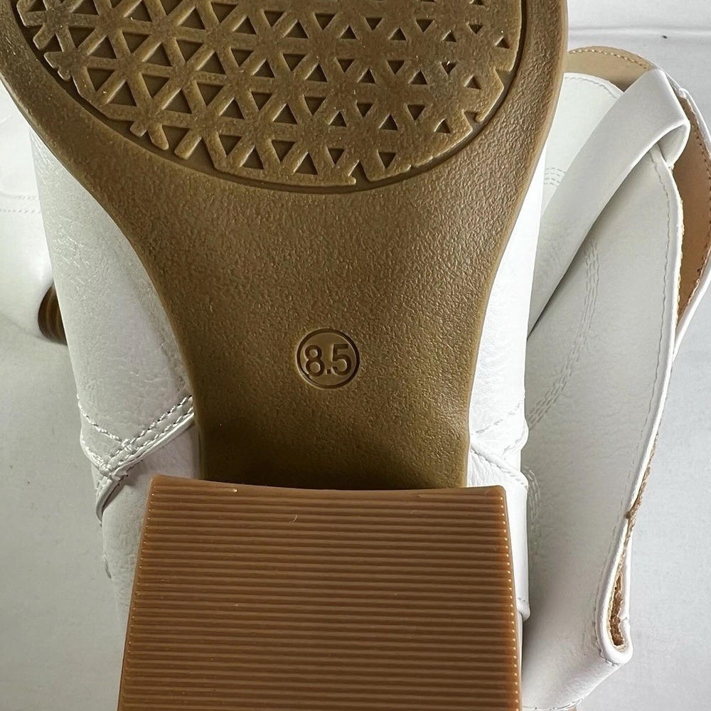 Arromic White Cowgirl Boots Embroidered Western Knee High Pointed Toe Size‎ 8.5 - Picture 9 of 9